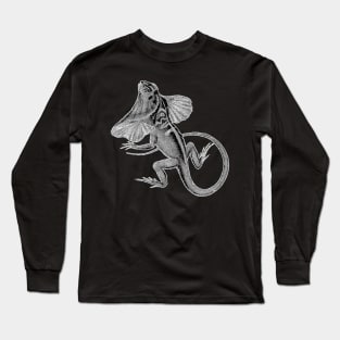 Frilled Neck Lizard | Reptile Animal Long Sleeve T-Shirt